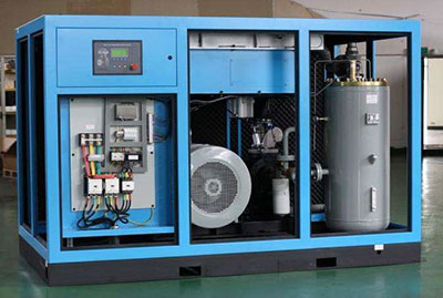 空气流程中主气源通路上各空压机配件的功能