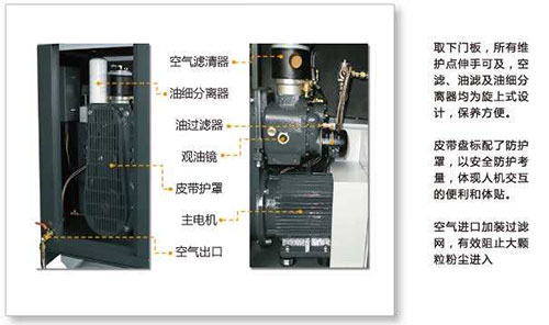 复盛空压机结构图